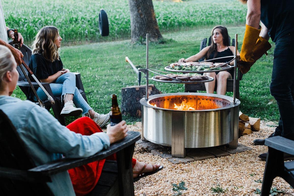 Smokeless Fire Pit Grilling Bundle - Image 5