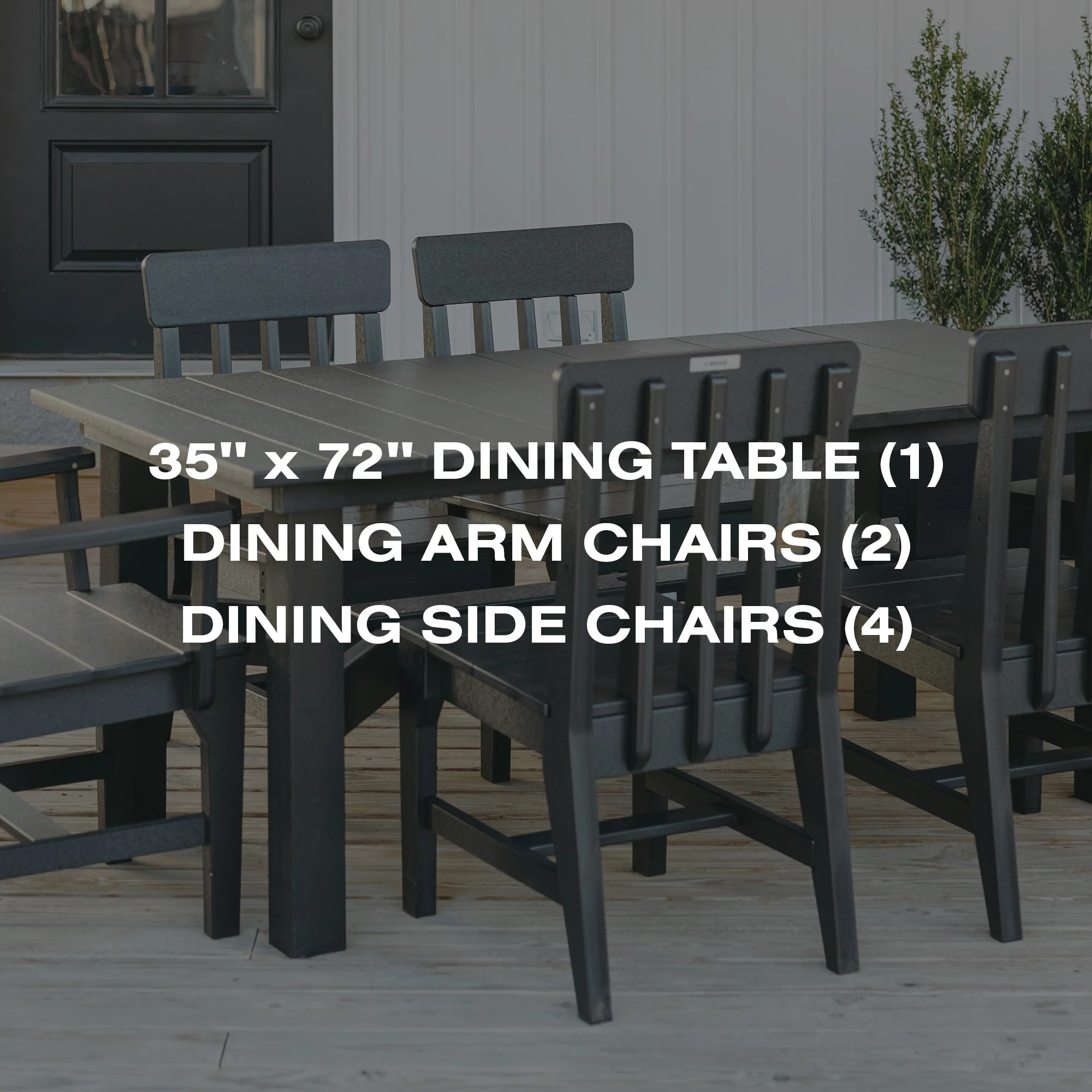 X Series 7-Piece Dining Set - Image 4